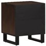 vidaXL Tables de Chevet 2 pcs, Armoires de Lit avec Rangement, Tables de Nuit, Meubles de Chambre à Coucher Intérieur, Bois de M