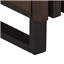 vidaXL Tables de Chevet 2 pcs, Armoires de Lit avec Rangement, Tables de Nuit, Meubles de Chambre à Coucher Intérieur, Bois de M
