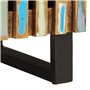 vidaXL Table de Chevet, Armoire de Lit avec Rangement, Table de Nuit, Meuble de Chambre à Coucher Intérieur, Bois Massif de Récu
