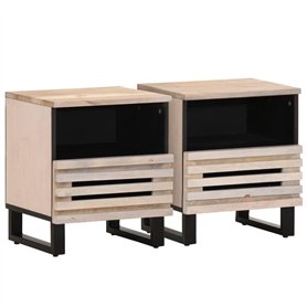 vidaXL Tables de Chevet 2 pcs