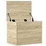 vidaXL Boîte de Rangement chêne Sonoma 60x42x46 cm Bois d'ingénierie