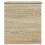 vidaXL Boîte de Rangement chêne Sonoma 60x42x46 cm Bois d'ingénierie