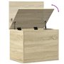 vidaXL Boîte de Rangement chêne Sonoma 60x42x46 cm Bois d'ingénierie