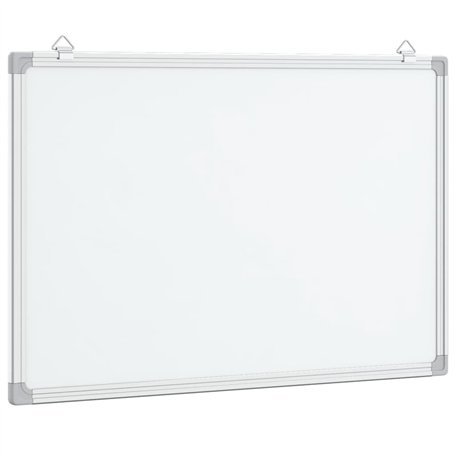 vidaXL Tableau blanc magnétique 80x60x1