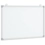 vidaXL Tableau blanc magnétique 80x60x1