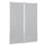vidaXL Tableau blanc magnétique pliable 80x100x1,7 cm aluminium