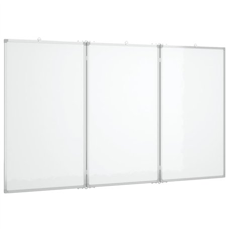 vidaXL Tableau Blanc magnétique Pliable 120x80x1