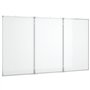 vidaXL Tableau Blanc magnétique Pliable 120x80x1