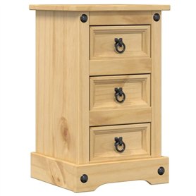 vidaXL Table de Chevet Corona 35x32