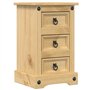vidaXL Table de Chevet Corona 35x32