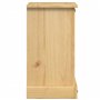 vidaXL Table de Chevet Corona 45x35x64 cm Bois de pin Massif, Meuble de Chevet, Table d'appoint, Armoire de lit, Armoire de Chev