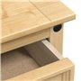 vidaXL Table de Chevet Corona 45x35x64 cm Bois de pin Massif, Meuble de Chevet, Table d'appoint, Armoire de lit, Armoire de Chev