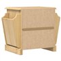 vidaXL Table de Chevet Corona 45x35x47,5 cm Bois de pin Massif, Meuble de Chevet, Table d'appoint, Armoire de lit, Armoire de Ch