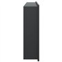 vidaXL Niche de Douche Noir Mat 62x32x9 cm Acier Inoxydable, Niche de Salle de Bain, étagère de Douche intégrée, Niche Murale de