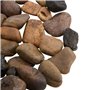 vidaXL Galets Polis, Pierres de Rivière pour Parterres de Jardin, Décoration pour Aquarium, Galets Décoratifs Intérieur Extérieu