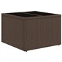 vidaXL Salon de Jardin avec Coussins 5 pcs, Canapés avec Pieds Réglables, Ensemble de Meubles d'Extérieur Patio Terrasse, Modern