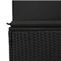 vidaXL Salon de Jardin avec Coussins 9 pcs, Canapés avec Pieds Réglables, Ensemble de Meubles d'Extérieur Patio Terrasse, Modern