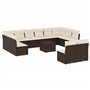 vidaXL Salon de Jardin avec Coussins 13 pcs