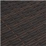 vidaXL Salon de Jardin avec Coussins 13 pcs, Canapés de Terrasse, Ensemble de Meubles d'Extérieur Patio, Moderne, Marron Résine 