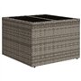 vidaXL Salon de Jardin avec Coussins 13 pcs, Canapés avec Pieds Réglables, Ensemble de Meubles d'Extérieur Patio Terrasse, Gris 