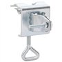 vidaXL Pinces à parasol pour Balcon 2 pcs 32 mm Acier support de parasol de Balcon support de Parapluie de Balcon Pince de paras
