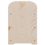 vidaXL Casier à vin 33x25x37 cm Bois de pin Massif, Porte-Verres à vin, casier à vin, casier à vin de Cuisine, Porte-Bouteilles 