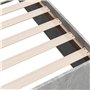 vidaXL Cadre de lit sans Matelas Gris béton 75x190 cm