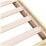vidaXL Cadre de lit chêne Sonoma 90x200 cm Bois d'ingénierie, Meuble de Chambre à Coucher, sommier, lit de Palette, lit, lit Sim
