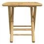 vidaXL Ensemble de Bistro 3 pcs Bambou, Ensemble de Bistro de Jardin, Ensemble de Balcon, Ensemble de Meubles d'extérieur