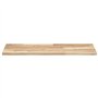 vidaXL Étagère Flottante 80x40x2 cm Bois d'acacia Massif Non traité, étagère Murale, Planche d'étagère, étagère Murale de Salle 