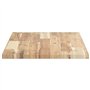vidaXL Étagère Flottante 80x40x2 cm Bois d'acacia Massif Non traité, étagère Murale, Planche d'étagère, étagère Murale de Salle 