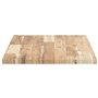 vidaXL Étagères flottantes 2 pcs 80x40x2 cm Acacia Massif Non traité, étagère Murale, Planche d'étagère, étagère Murale de Salle