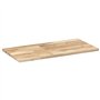 vidaXL Étagères flottantes 2 pcs 80x40x2 cm Acacia Massif Non traité, étagère Murale, Planche d'étagère, étagère Murale de Salle