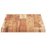 vidaXL Étagère Flottante 80x30x2 cm Acacia Massif Finition à l'huile, étagère Murale, Planche d'étagère, étagère Murale de Salle