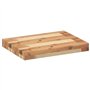 vidaXL Étagères flottantes 2 pcs 40x30x4 cm Acacia Massif à l'huile