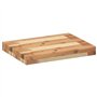 vidaXL Étagères flottantes 2 pcs 40x30x4 cm Acacia Massif à l'huile