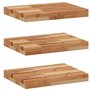 vidaXL Étagères flottantes 3 pcs 40x30x4 cm Acacia Massif à l'huile