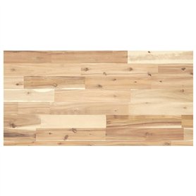 vidaXL Dessus de Meuble de Salle de Bain Non traité Bois d'acacia