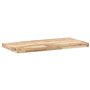 vidaXL Dessus de Meuble de Salle de Bain Non traité Bois d'acacia, étagère de Salle de Bain, Plan de Travail de Salle de Bain, D