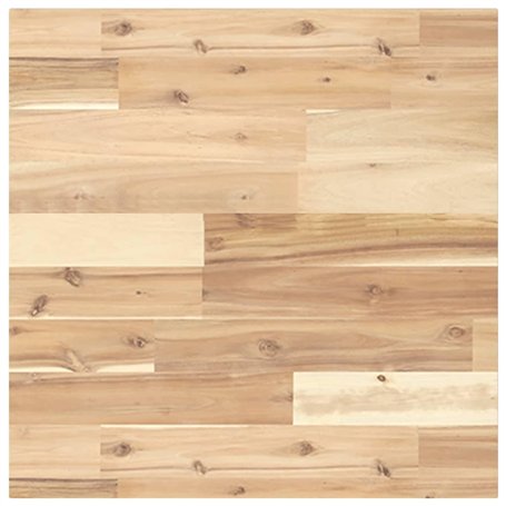 vidaXL Dessus de Table carré 50x50x2 cm Bois Massif d'acacia