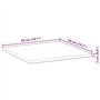 vidaXL Dessus de Table carré 50x50x2 cm Bois Massif d'acacia