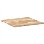 vidaXL Dessus de Table carré 50x50x2 cm Bois Massif d'acacia