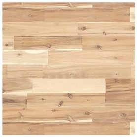 vidaXL Dessus de table carré 50x50x4 cm bois massif d'acacia