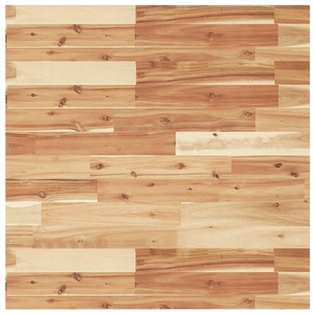 vidaXL Dessus de table carré 70x70x2 cm bois massif d'acacia