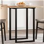 vidaXL Dessus de table carré 70x70x2 cm bois massif d'acacia