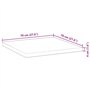 vidaXL Dessus de Table carré 70x70x4 cm Bois Massif d'acacia