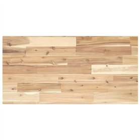 vidaXL Dessus de Table 80x40x2 cm rectangulaire Bois Massif d'acacia