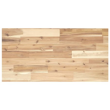 vidaXL Dessus de Table 80x40x2 cm rectangulaire Bois Massif d'acacia