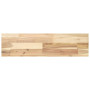 vidaXL Dessus de Table 80x20x4 cm rectangulaire Bois Massif d'acacia