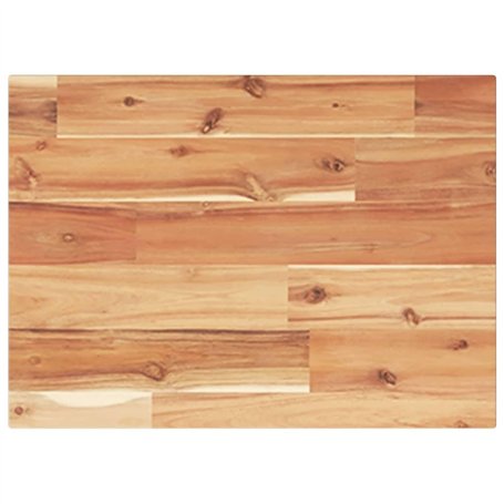 vidaXL Dessus de Table rectangulaire 40x30x2 cm Bois Massif d'acacia